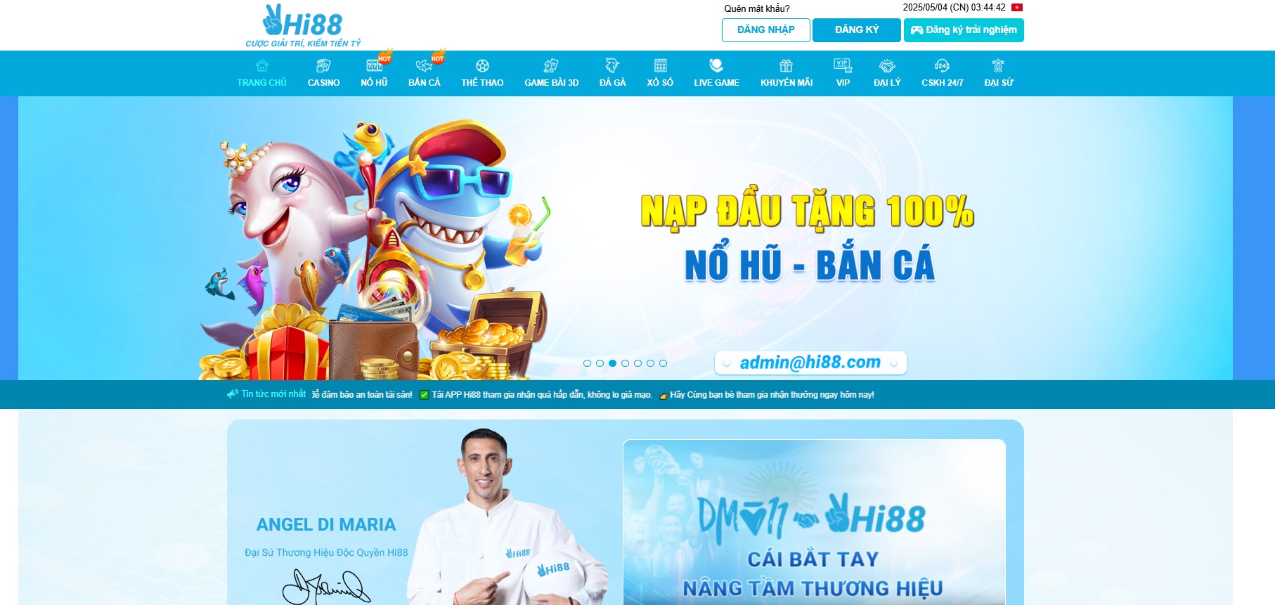 Hi88 - Nhà Cái Game Nổ Hũ Trả Thưởng Cực Cao